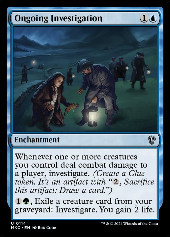Ongoing Investigation - carta Magic The Gathering