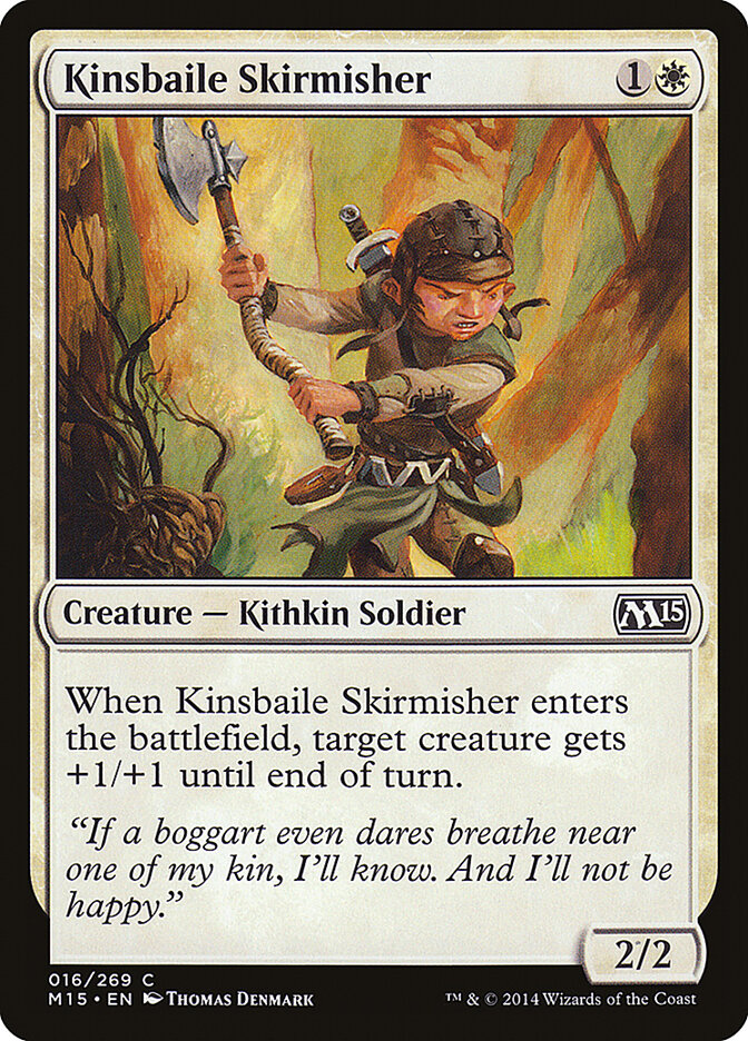 Kinsbaile Skirmisher - carta Magic The Gathering