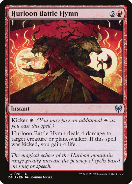 Hurloon Battle Hymn - carta Magic The Gathering