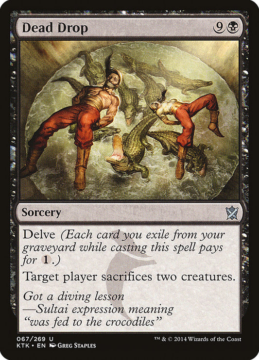 Dead Drop - carta Magic The Gathering