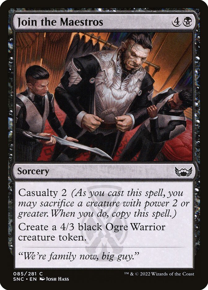Join the Maestros - carta Magic The Gathering