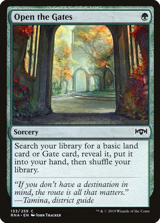 Open the Gates (RNA)