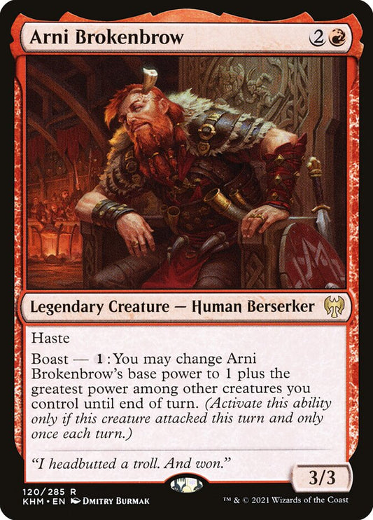 Arni Brokenbrow - carta Magic The Gathering