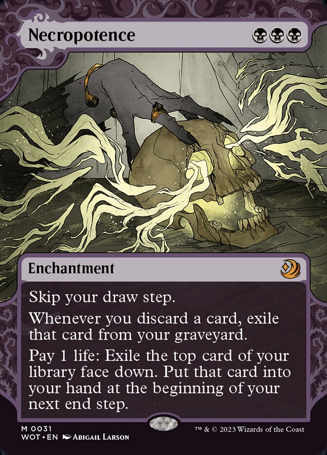 Necropotence - carta Magic The Gathering