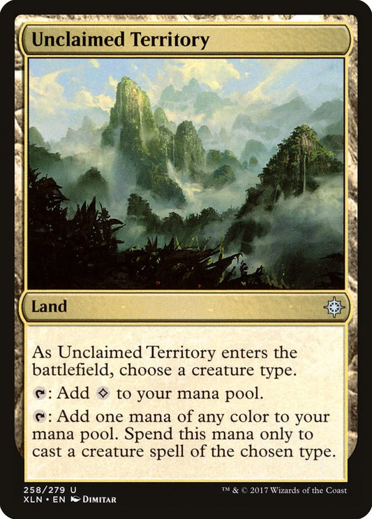 Unclaimed Territory - carta Magic The Gathering