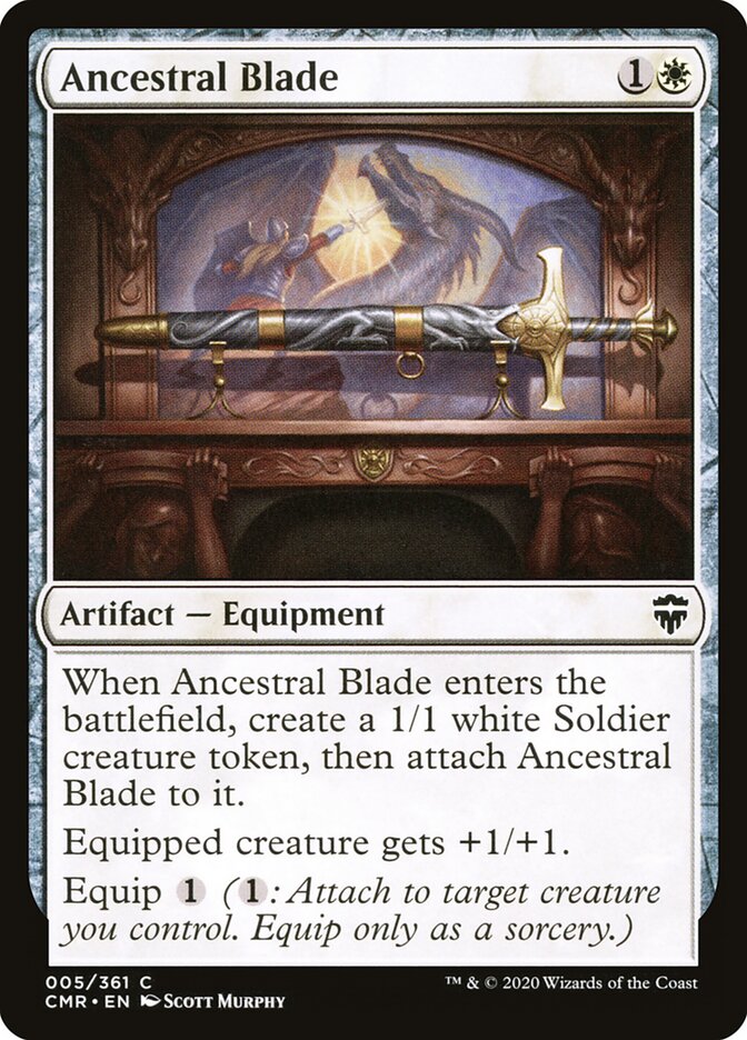 Ancestral Blade - carta Magic The Gathering