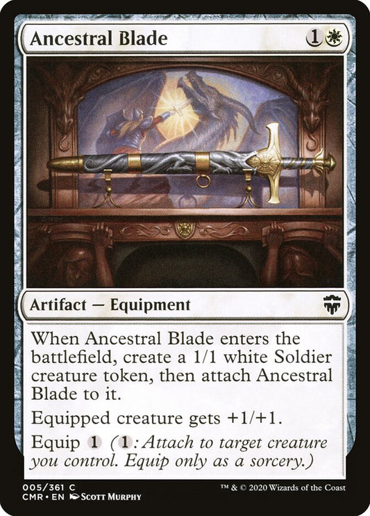 Ancestral Blade - carta Magic The Gathering