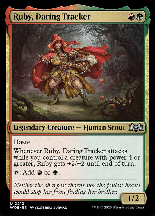 Ruby, Daring Tracker - carta Magic The Gathering