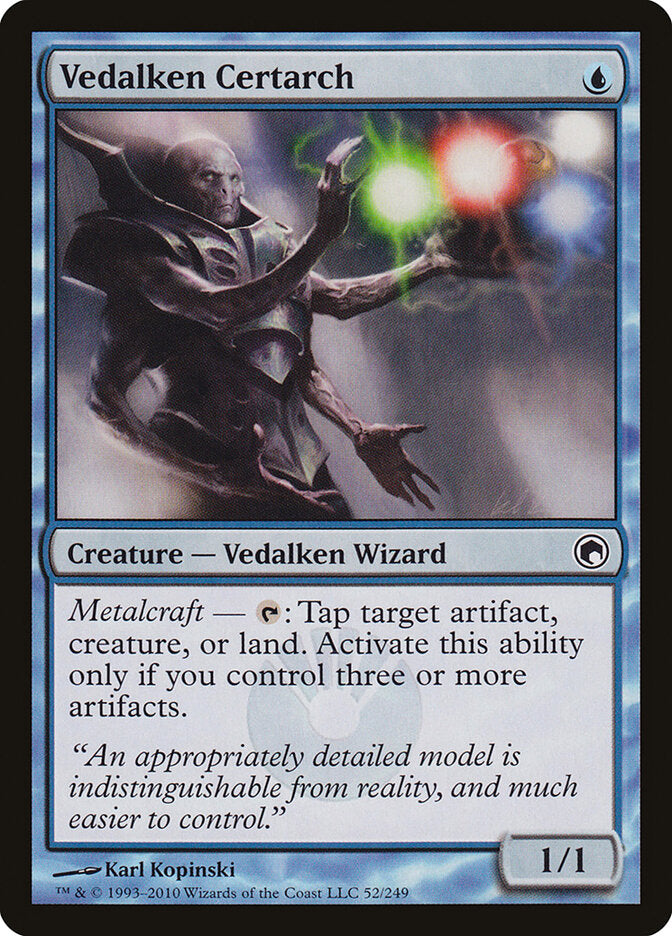 Vedalken Certarch - carta Magic The Gathering