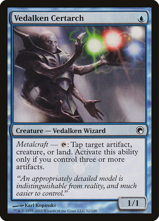 Vedalken Certarch - carta Magic The Gathering