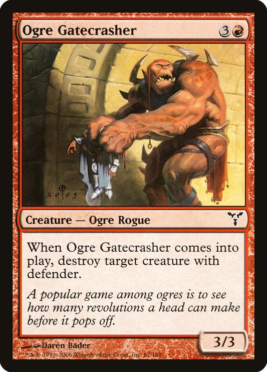 Ogre Gatecrasher - carta Magic The Gathering