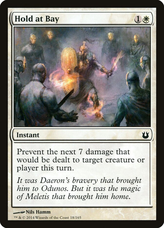 Hold at Bay - carta Magic The Gathering