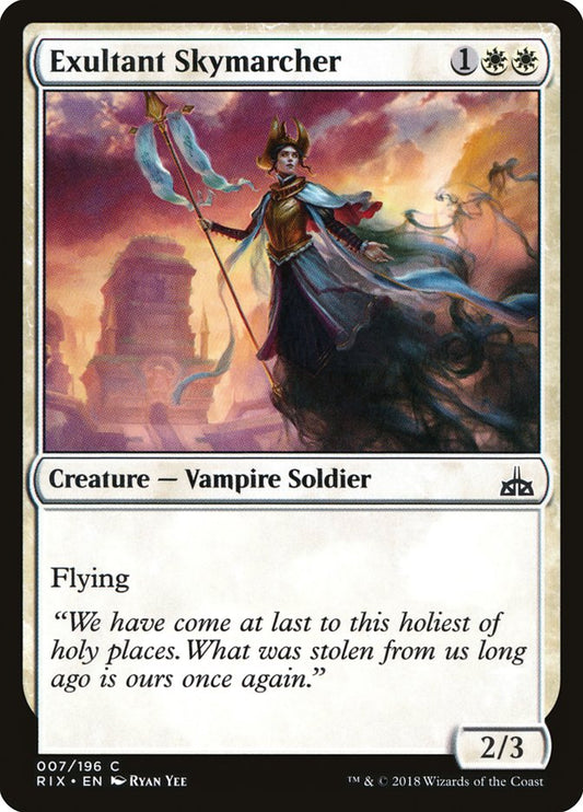 Exultant Skymarcher - RIX-007-NF-STD